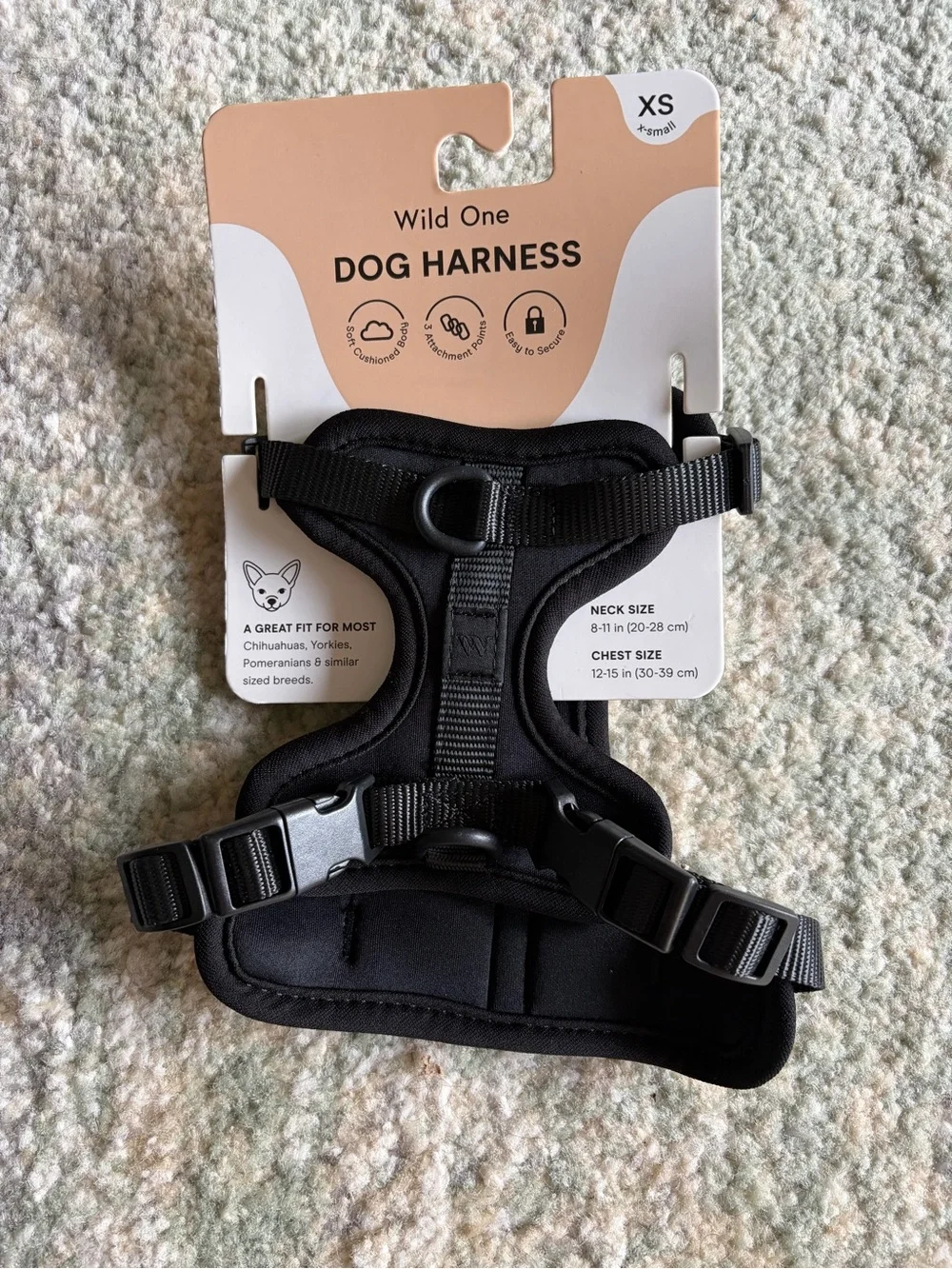 Black Dog Harness - XS